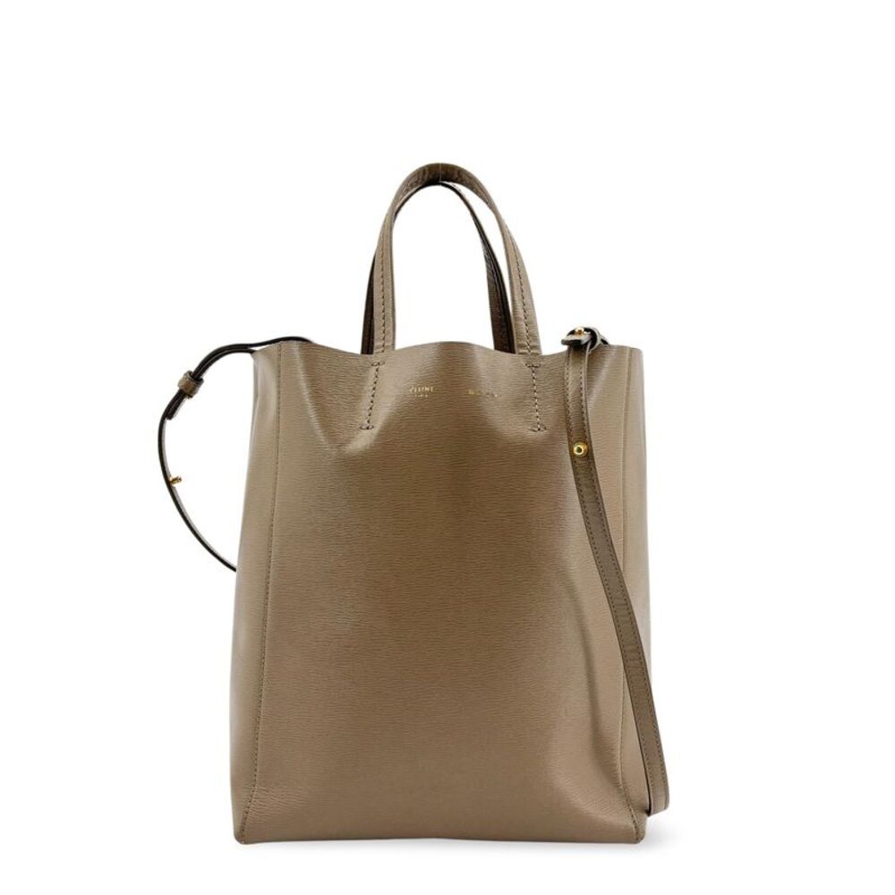 Celine Small Vertical Cabas Taupe
